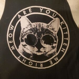 Are You Kitten Me Right Meow - Med Women's Tank Top